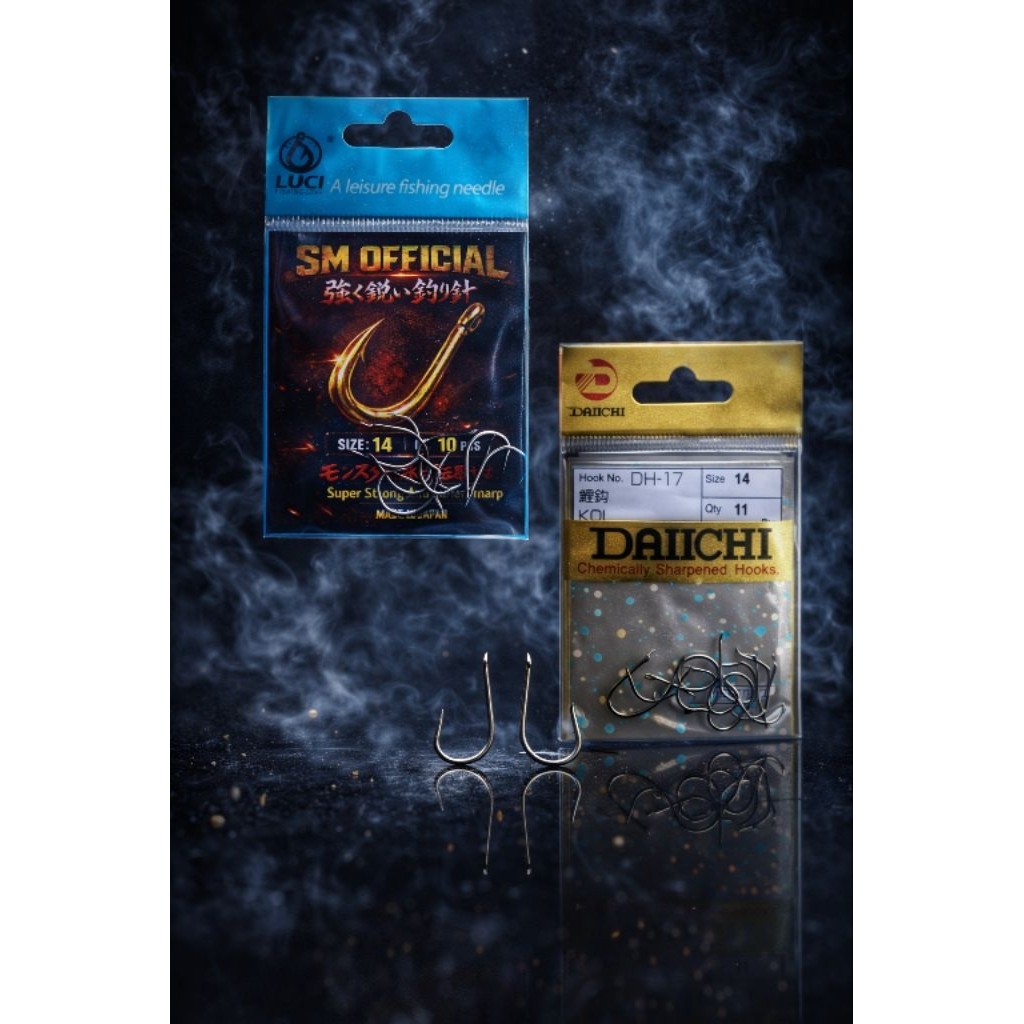 Kail Pancing SM Size 14 – Super Tajam & Kuat | Kail Pancing Premium