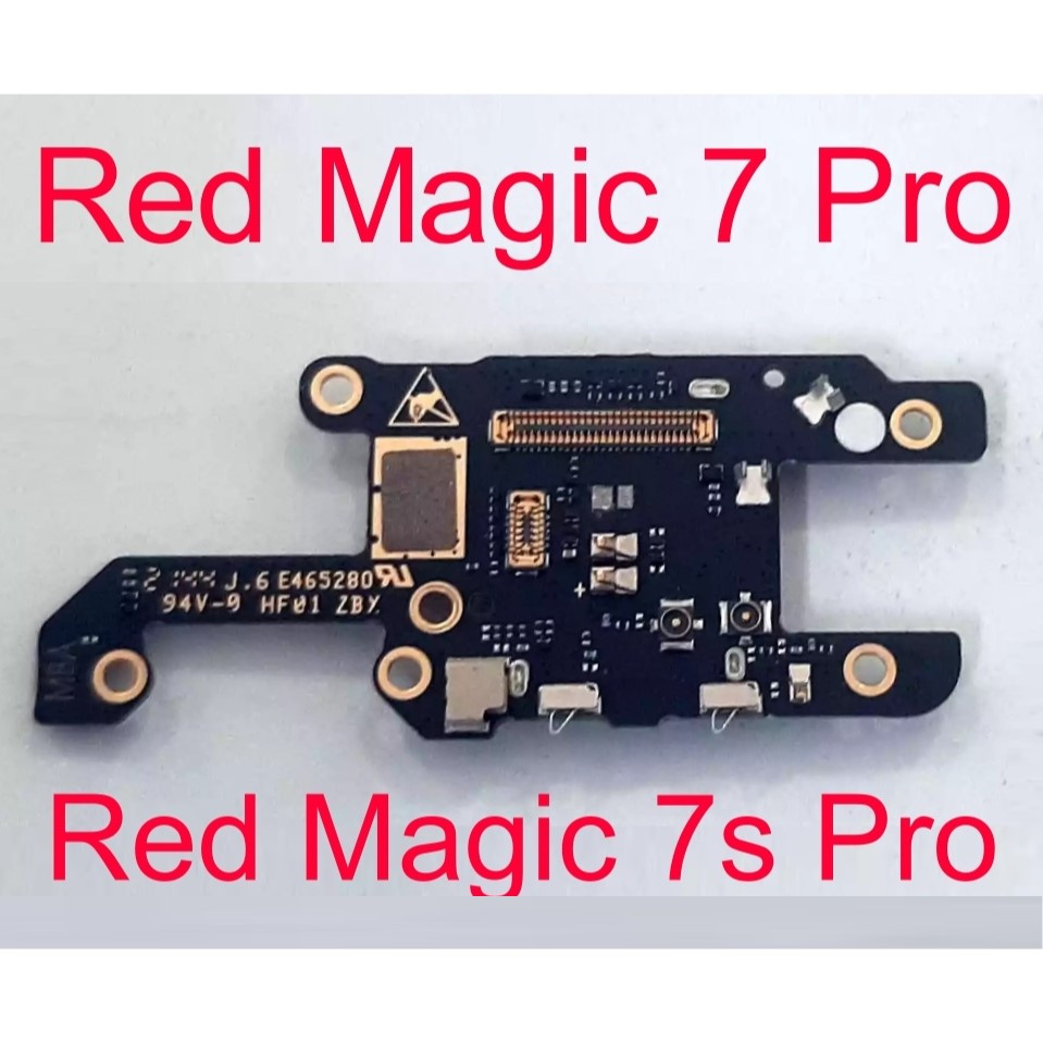 Board Konektor Sim - Microphone Mic - Nubia Red Magic 7 Pro / Nubia Red Magic 7s Pro