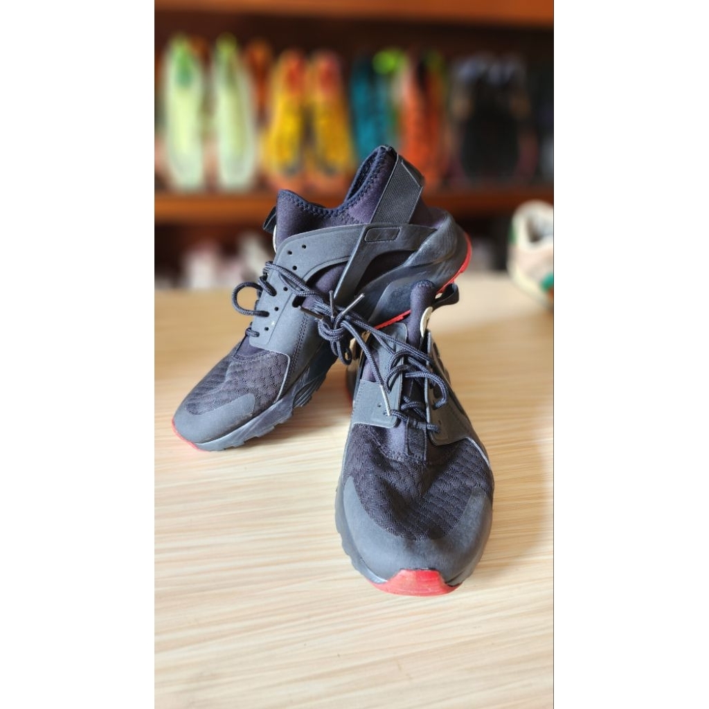 Nike Men Air Huarache Run Ultra Black