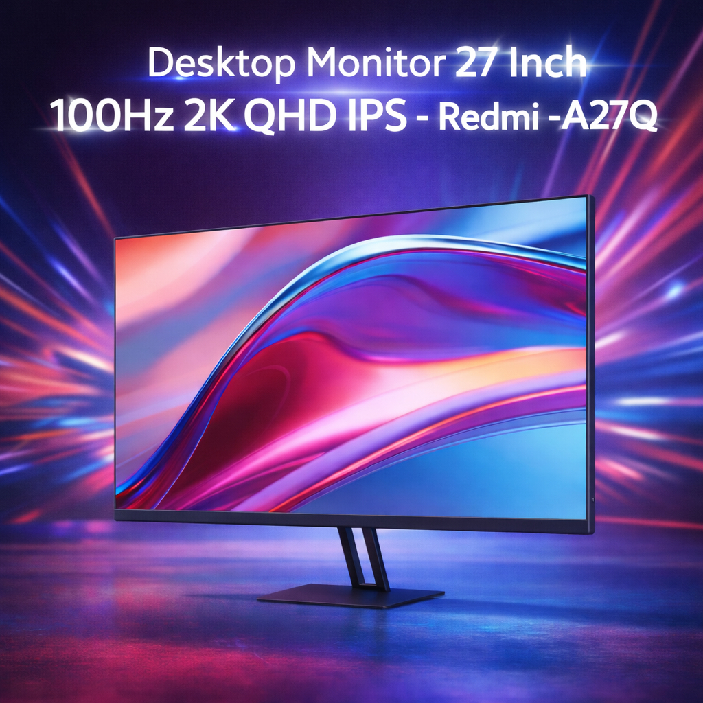 Desktop Monitor 27 Inch 100Hz 2K QHD IPS - Redmi -A27Q