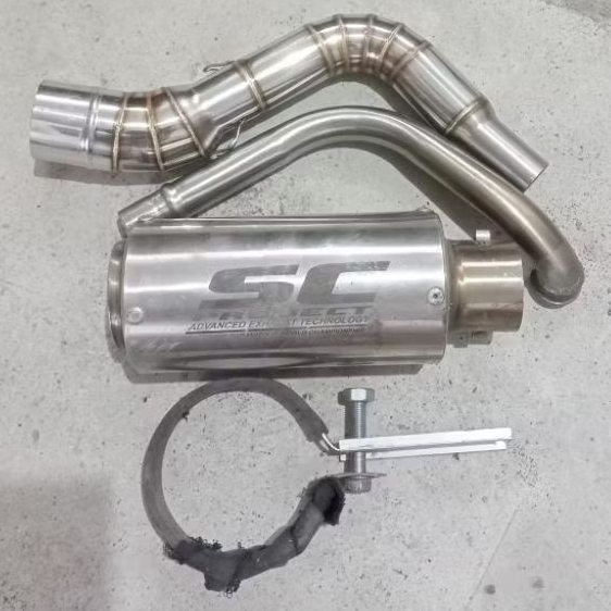 knalpot sc project full leheran pnp beat deluxe beat 2021 bekas second