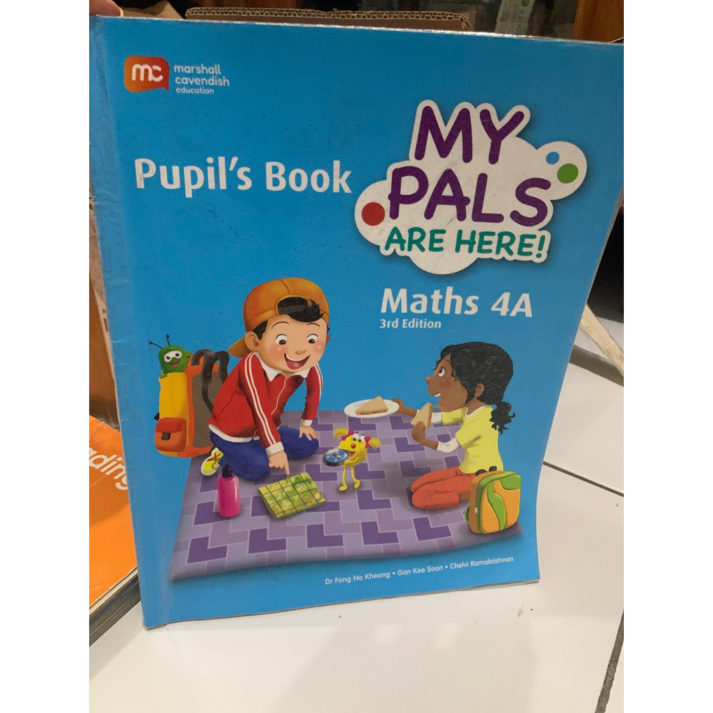preloved buku bekas my pals math 4A pupil's book