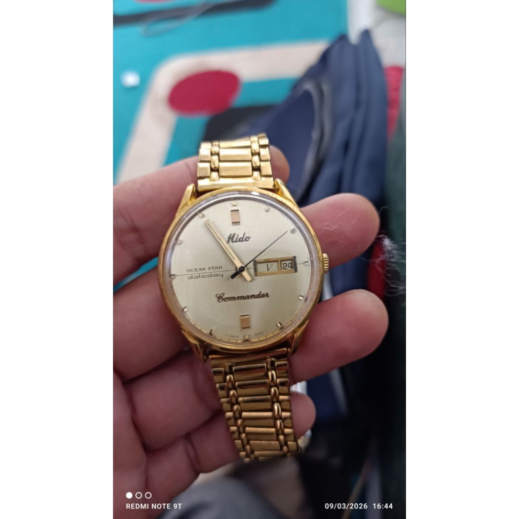 Jam Tangan Vintage MIDO COMMANDER OCEAN STAR