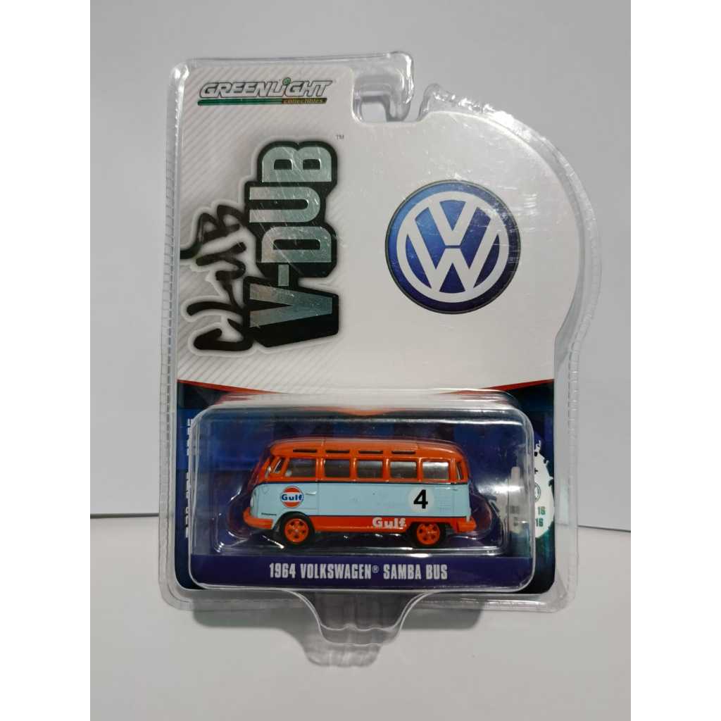 Greenlight 1964 Volkswagen Samba Bus Gulf