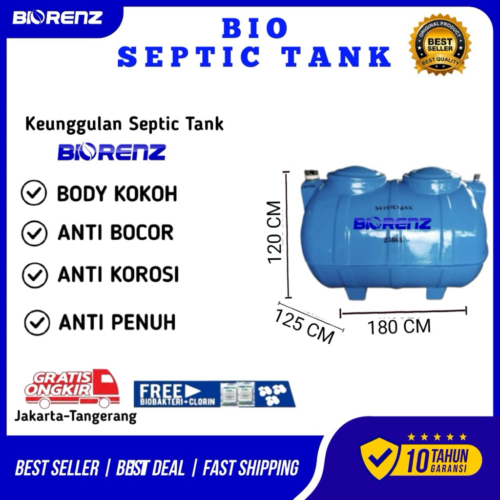 SepticTank,BioTech,BioFill,BioTank,BioRenz 2500L