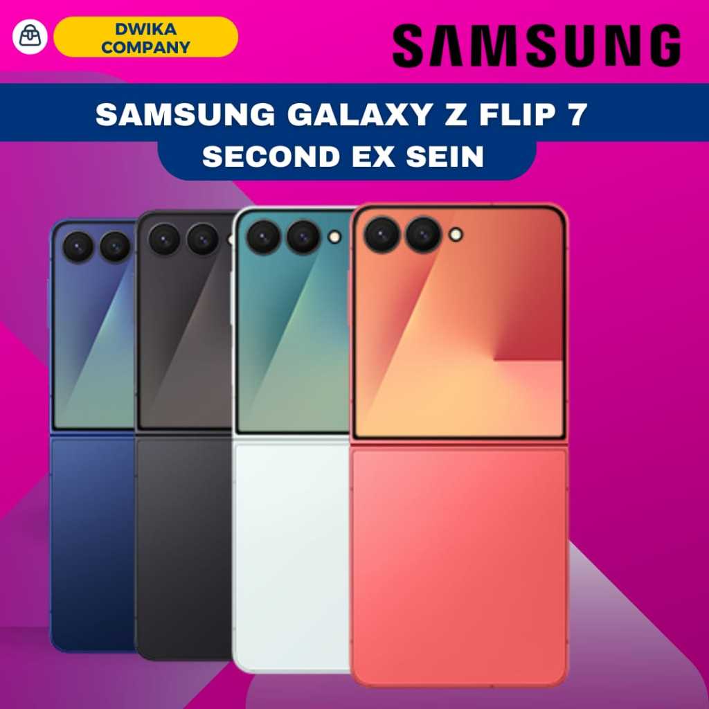 Second Samsung Z Flip 7 256GB 512GB EX SEIN