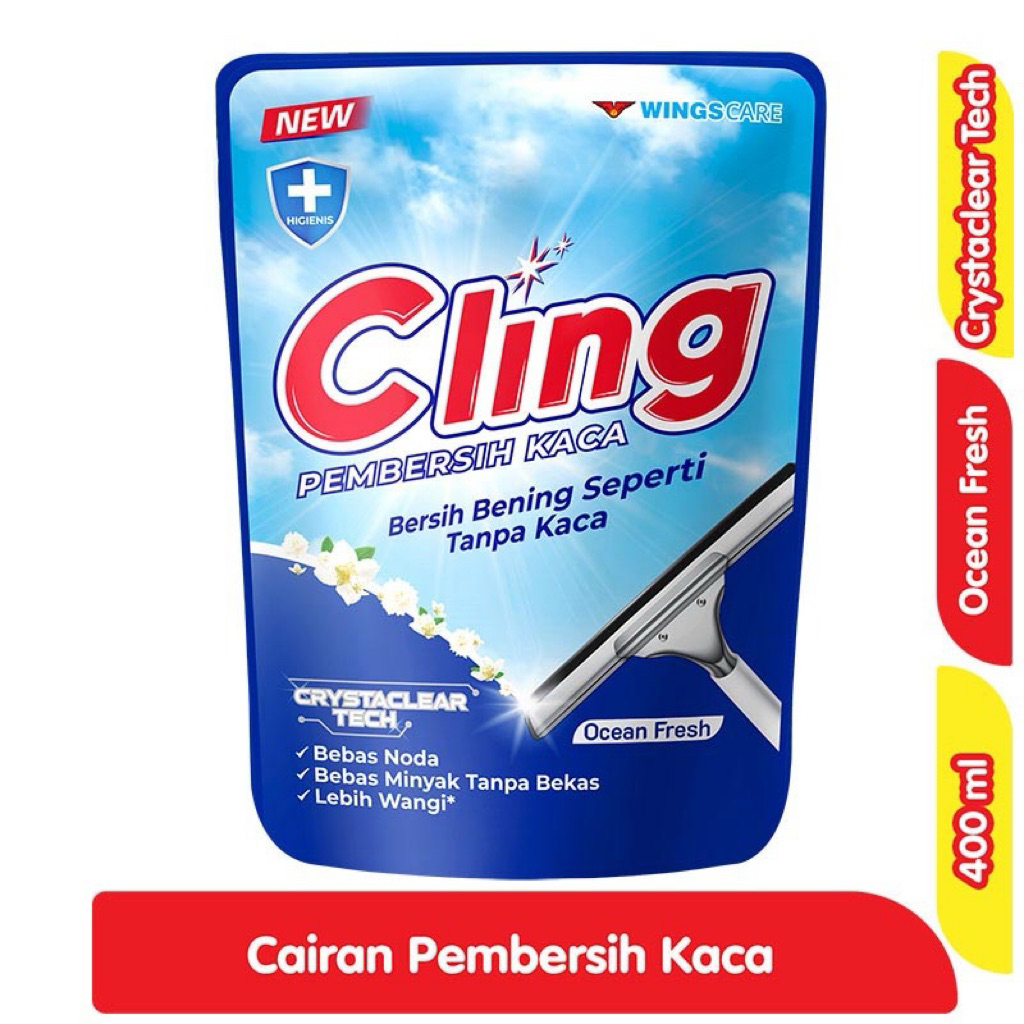 Cling pembersih kaca 425ml/Cling/Cling425ml