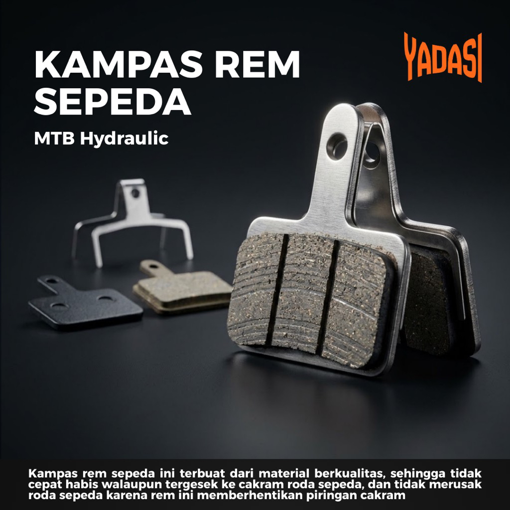 Kampas Rem Hidrolik Sepeda Gunung MTB Hydraulic Disc Brake Pads Cakram