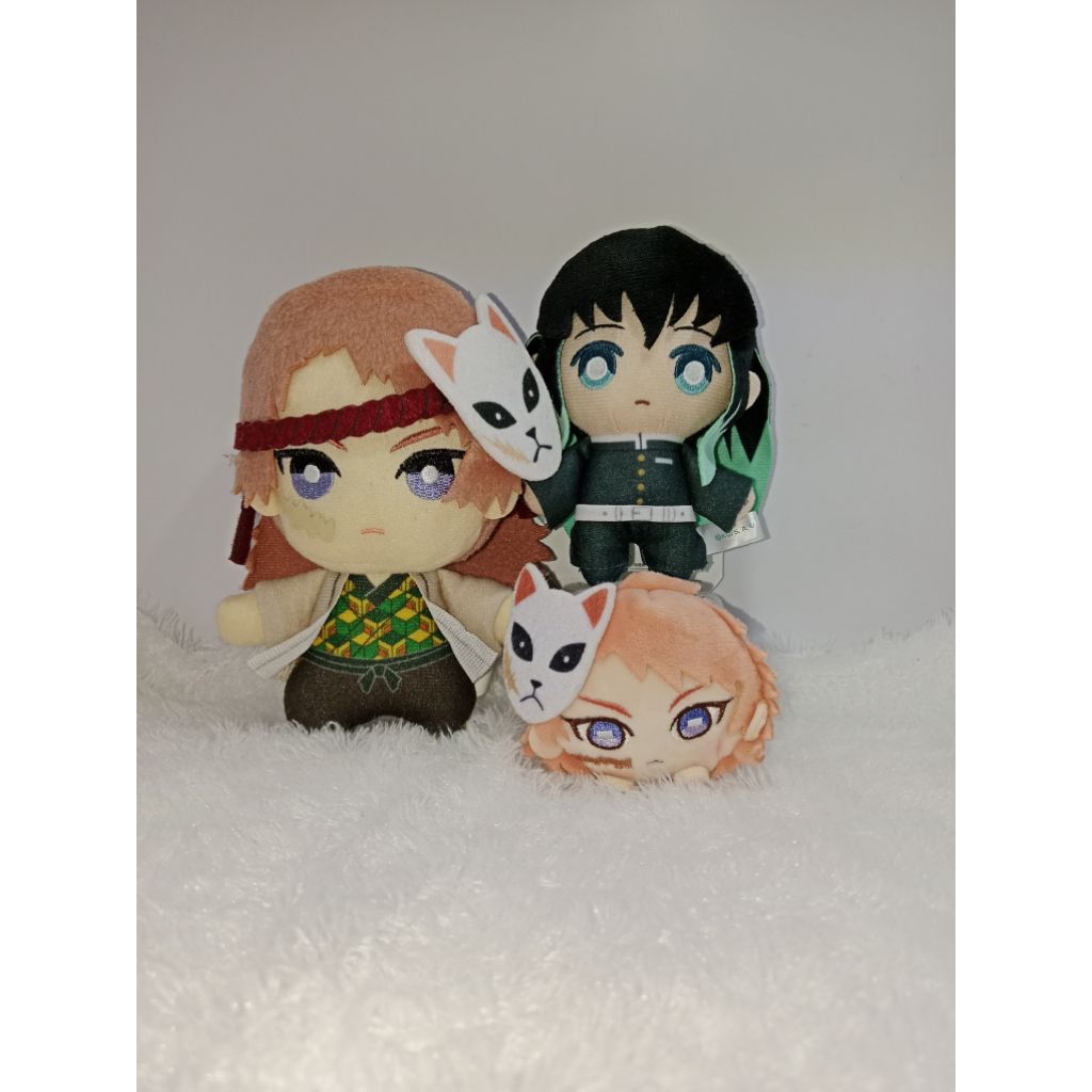 (ready set) plush nui demon slayer kimetsu no yaiba chibi plush muichiro tokito tomonui mochikororin