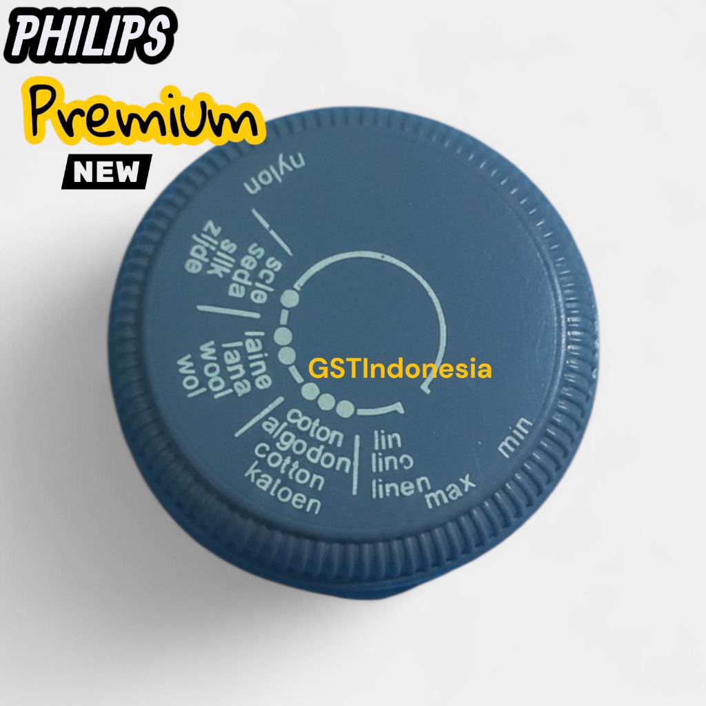 ​"Knob Putaran Setrika Philips Original - Pengatur Suhu Setelan Panas Sparepart Setrika Philips HD S