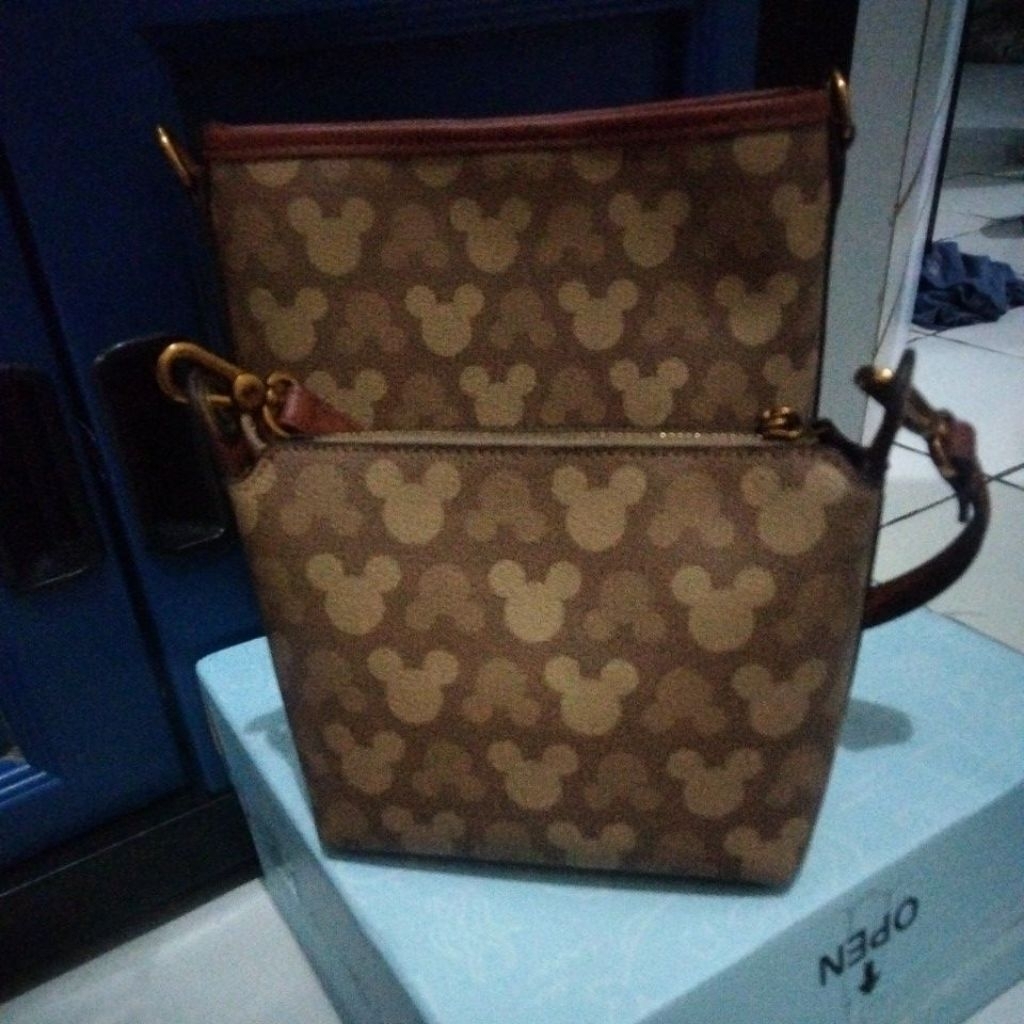 preloved tas disney hobo 2in1