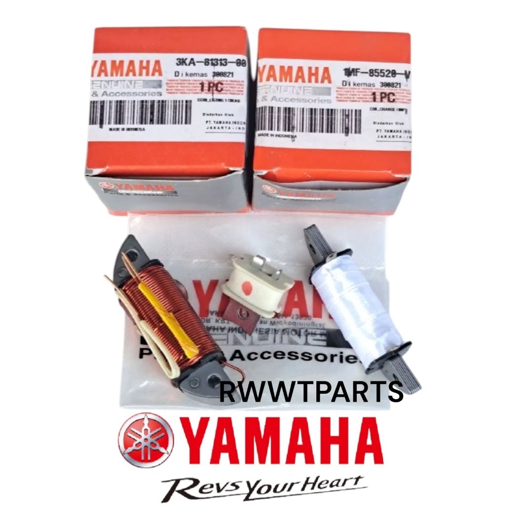 SPULL LAMPU + SPULL CDI + SPULL PULSER YAMAHA RX-KING KODE PART (3KA)