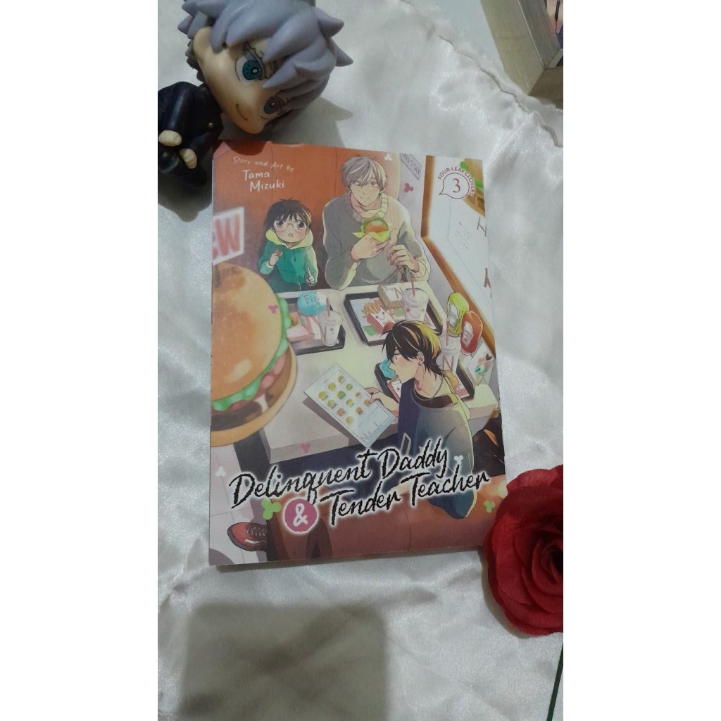 Preloved Manga BL Delinquent Daddy And Tender Teacher English Translate Ori Vol.1 & Vol.2 (buy 2 get