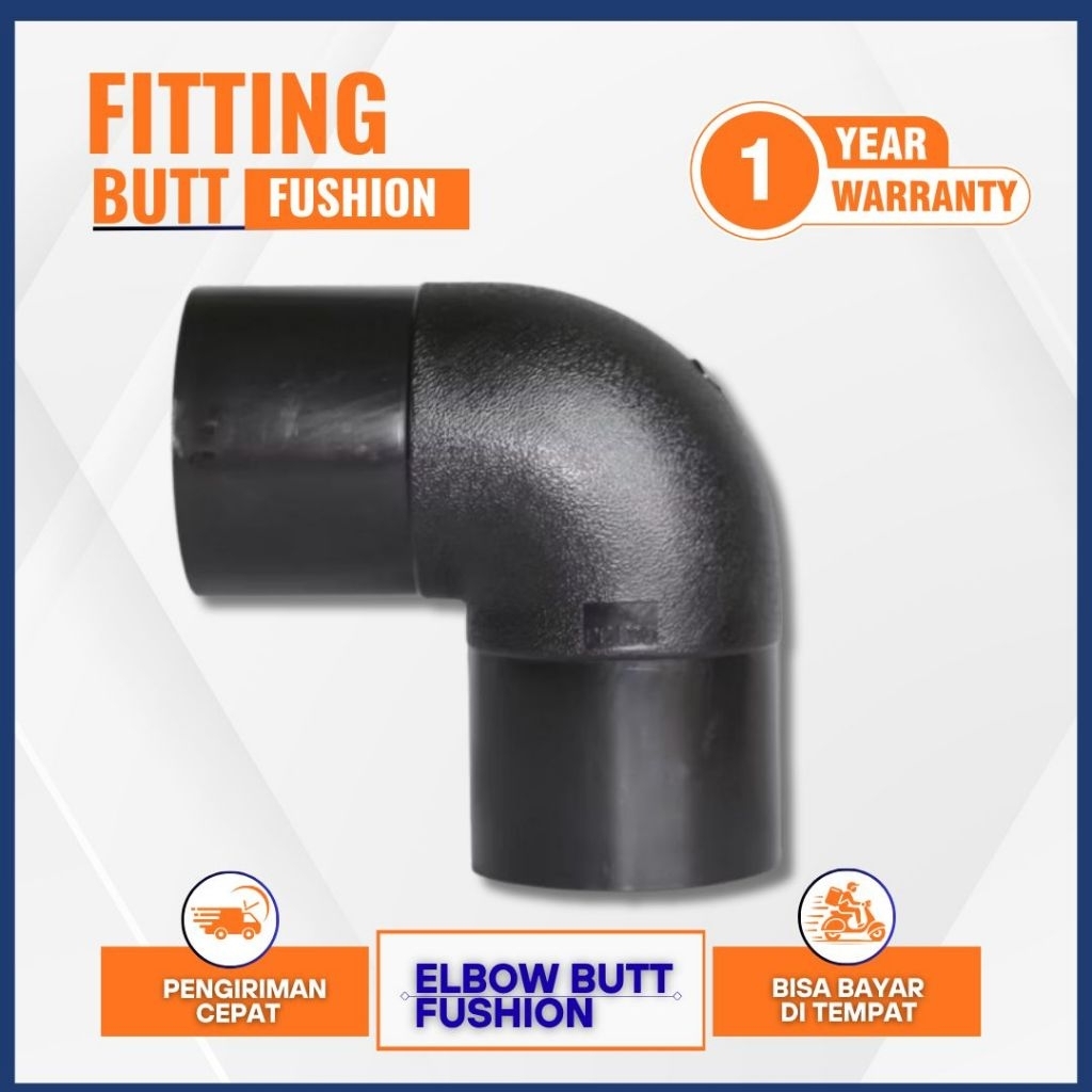 Elbow Hdpe 8 In (200mm)Butt Fussion Elbow Hdpe