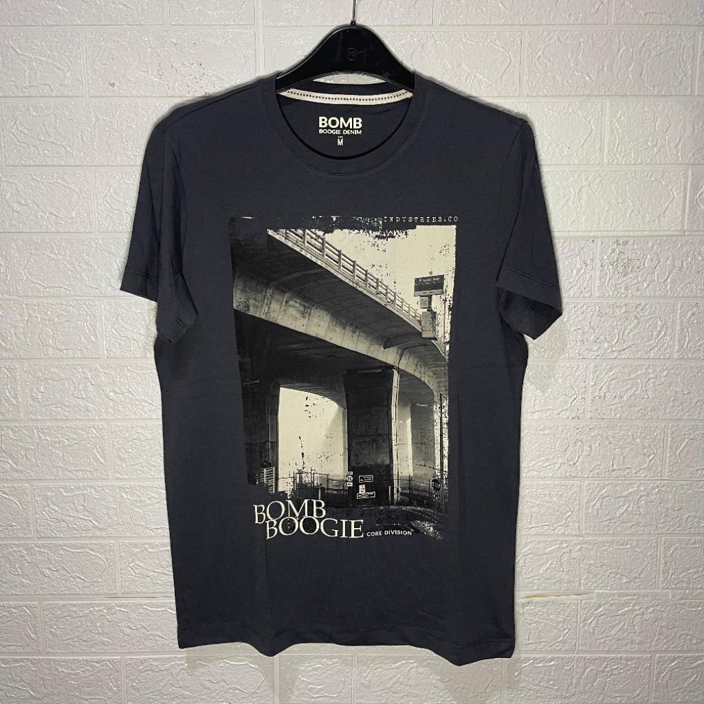 kaos bombboogie original kaos pria bombboogie