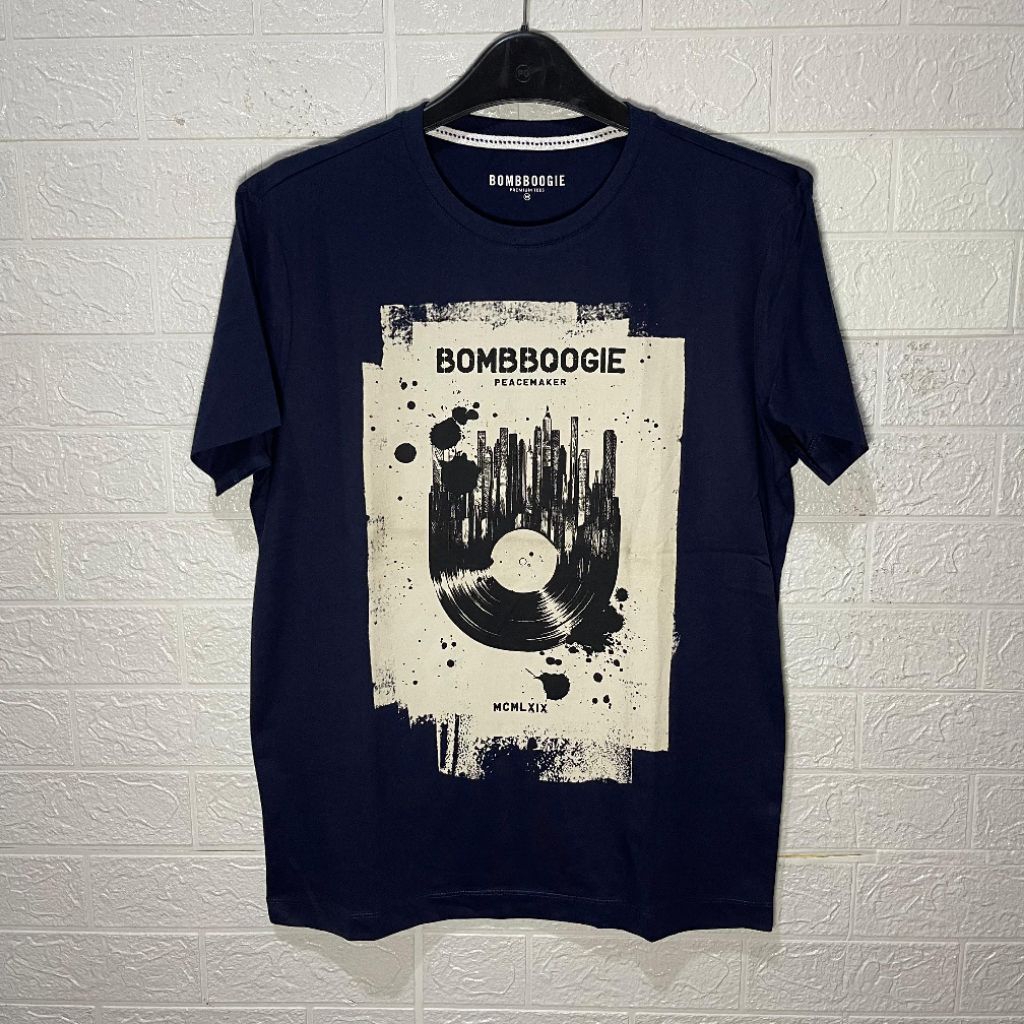 kaos bombboogie original kaos pria bombboogie