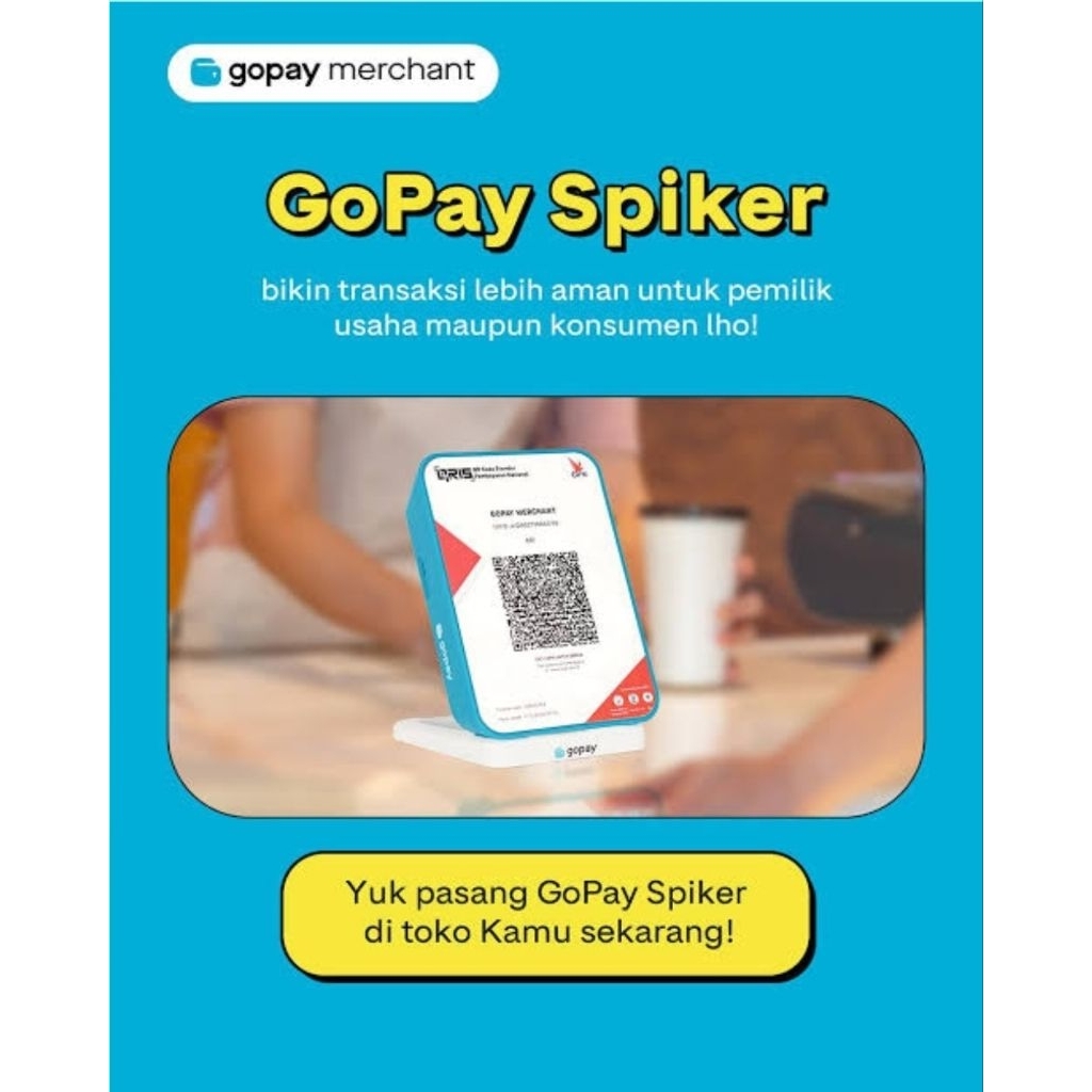 spiker pembayaran Gopay Spiker/Gopay merchants
