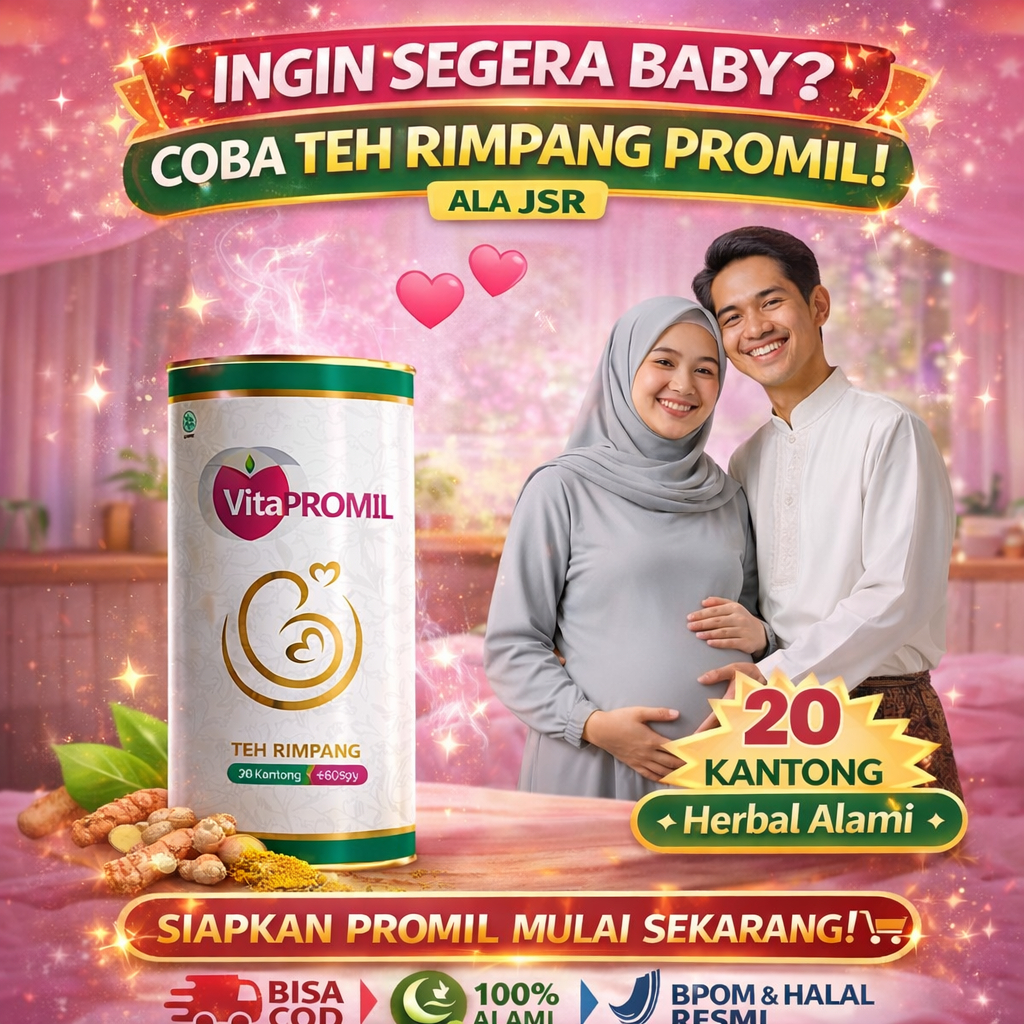 Teh Rimpang Promil Vitamin Program Hamil Penyubur Kandungan Mempercepat Kehamilan Melancarkan Haid