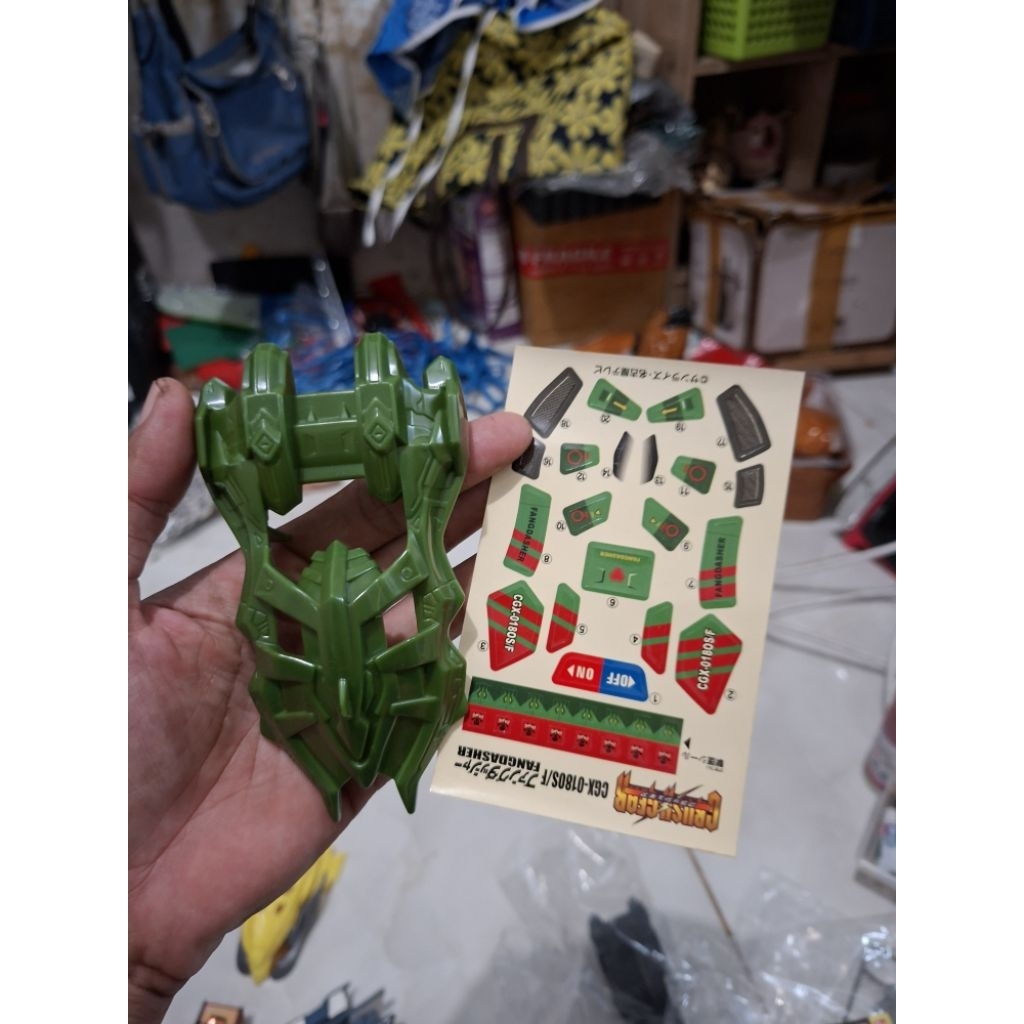 Bandai crush gear fangdasher CV baru