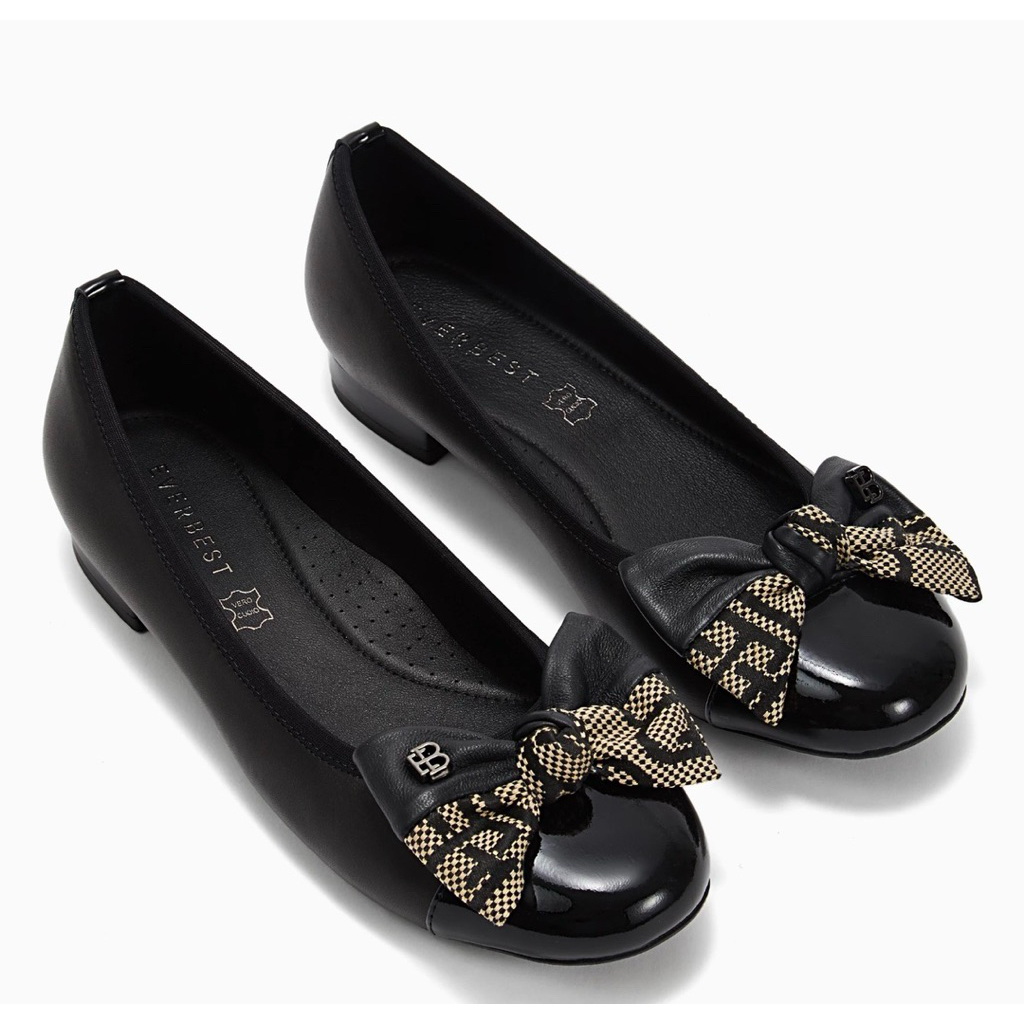 Flat Shoes Wanita EVERBEST Original - Leather - Danice