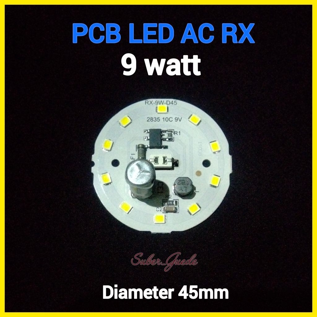 PCB LED AC 9W RX