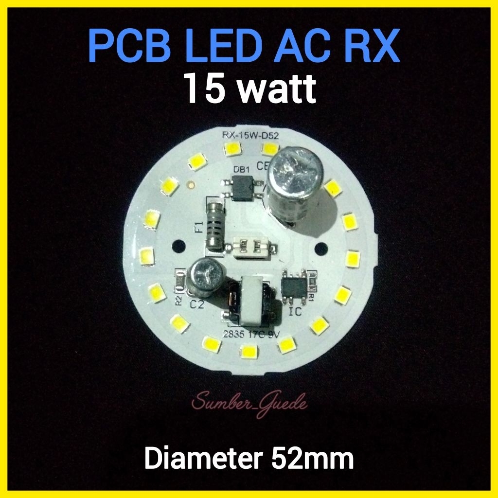 PCB LED AC 15W RX