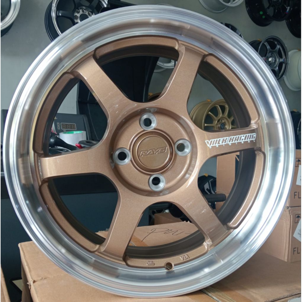 Velg mobil baru model TE37 KCR ring 16