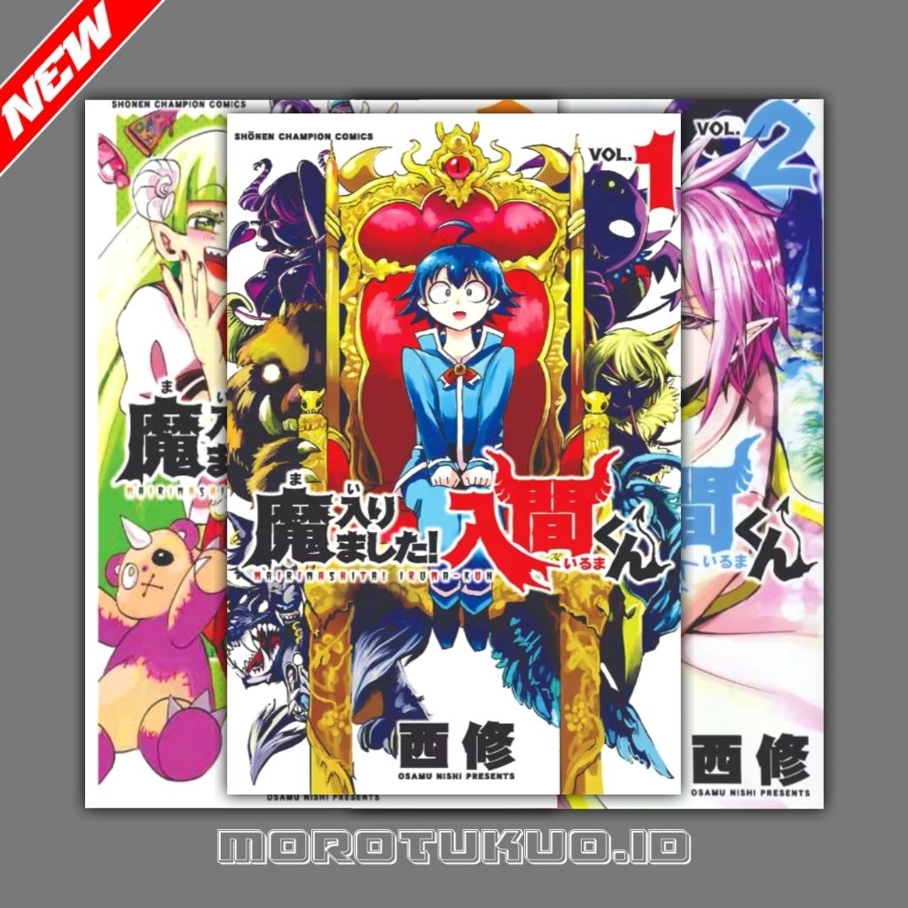 Komik Manga Mairimashita Iruma-kun Vol 1-40 Bahasa Indonesia