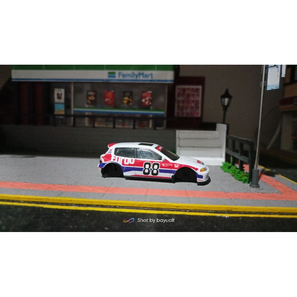 Hotwheels Civic EG Custom IDE Convention 2024