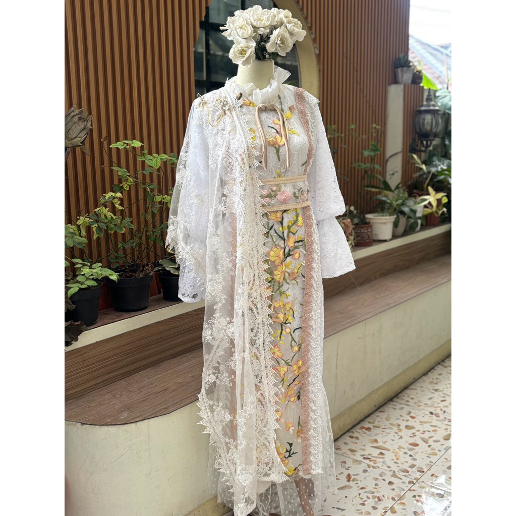 Beachylooks Dress Raya Kondangan Wisuda Lamaran Formal Alea