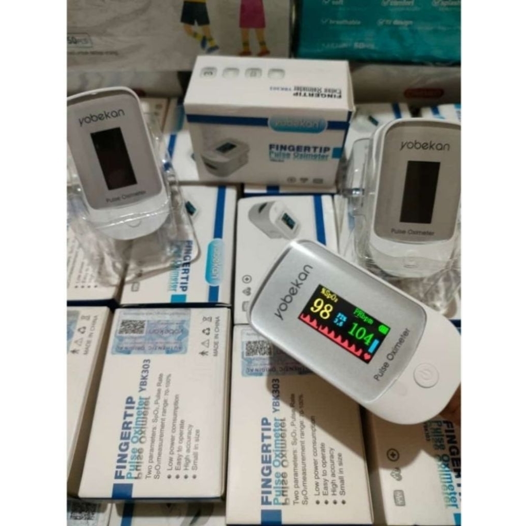 FREE DOMPET + Baterai Original Oximeter SO911 SO811 LK88 A2 yobekan pengukuran Oxymeter