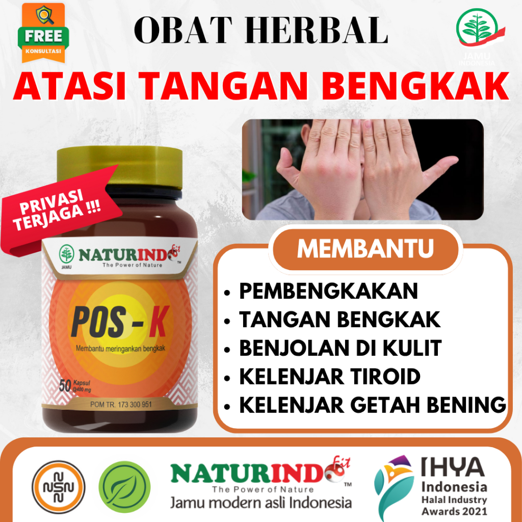 POS K Herbal Bengkak Tangan Lipoma Tiroid Aman Naturindo