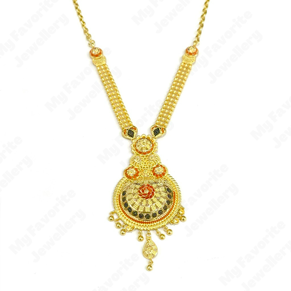Kalung Fancy Fasion Ala Dubai Emas Asli Kadar 700 16K