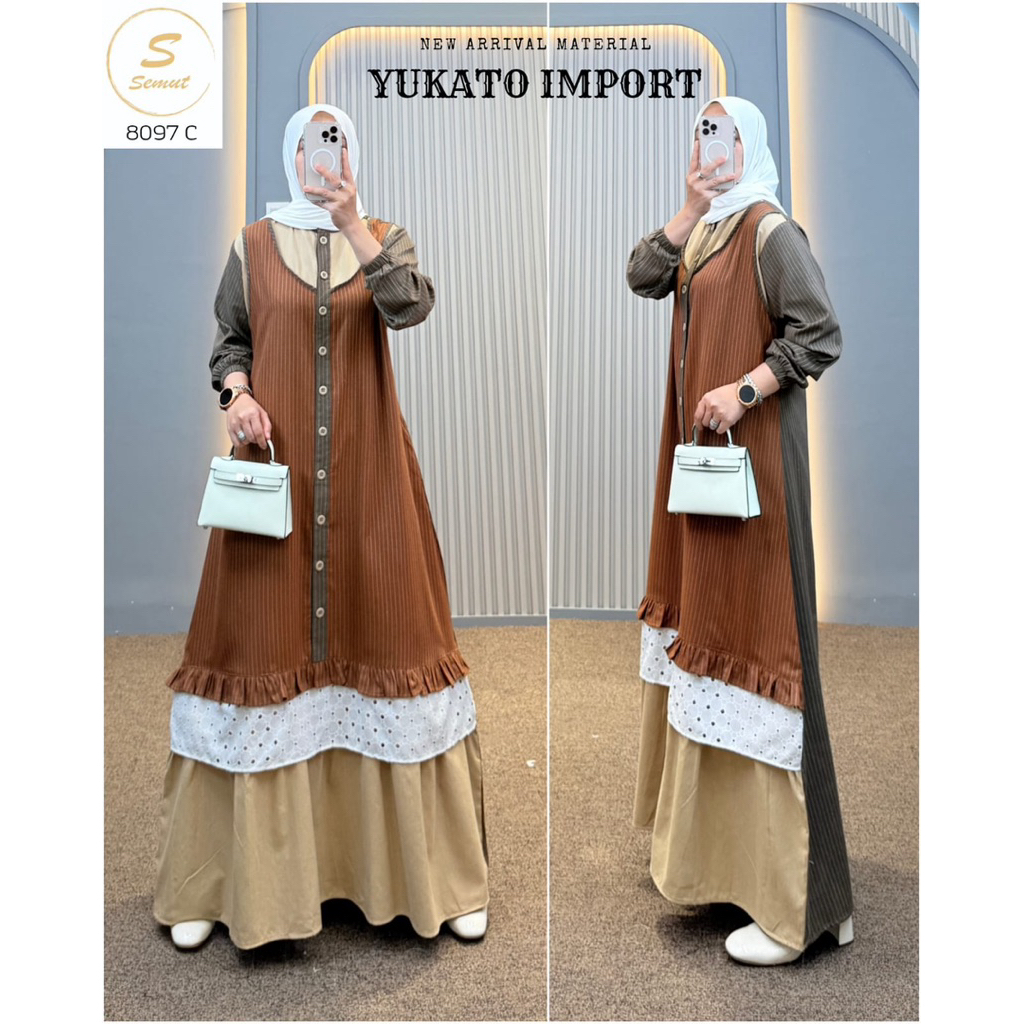 gamis syaina semut terbaru