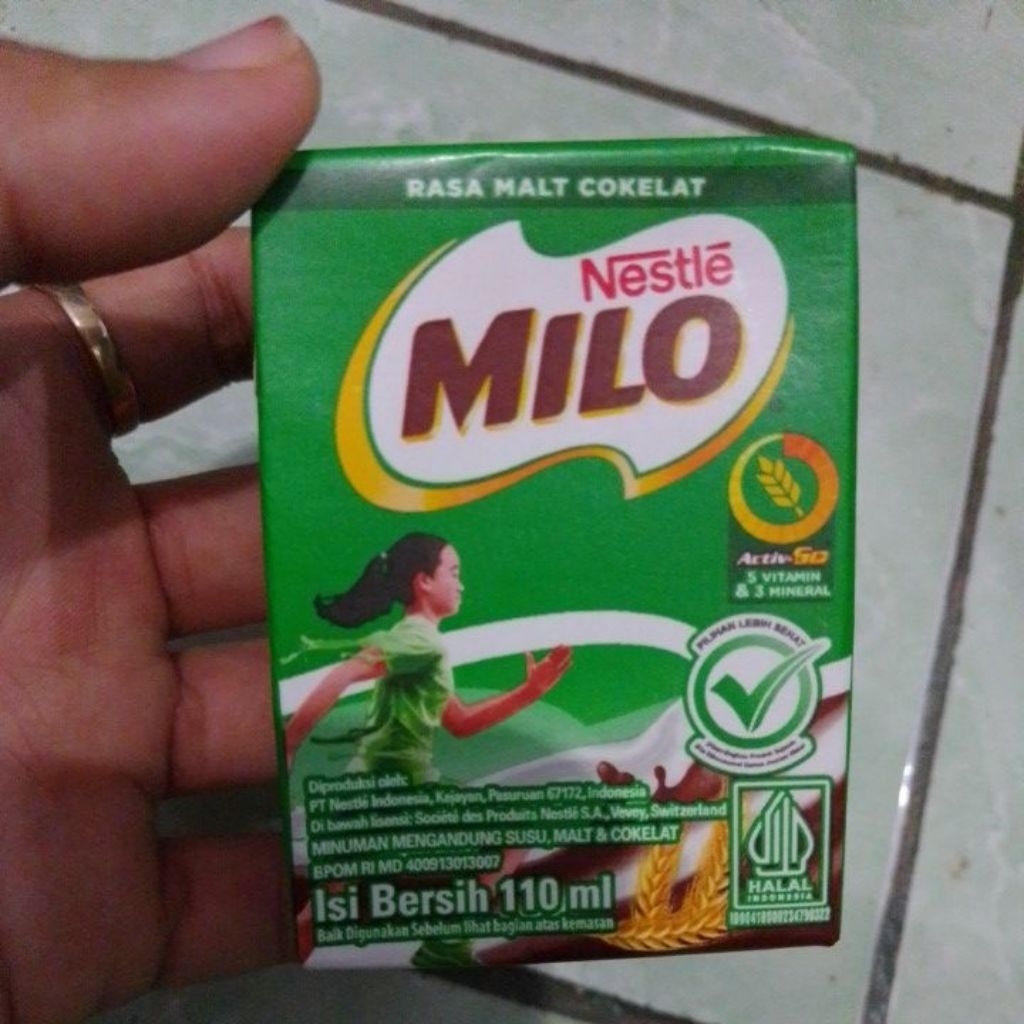 Milo susu kotak