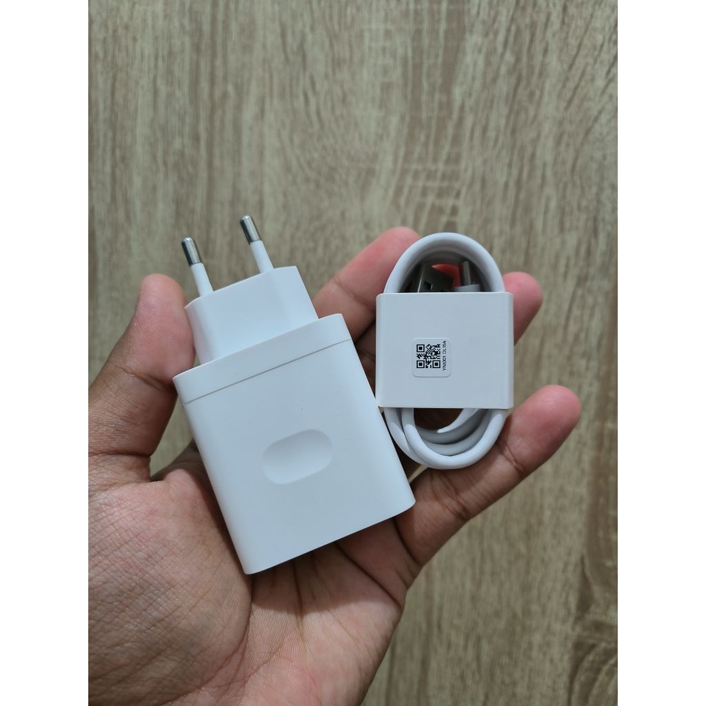 Charger SuperVOOC 45W Fullset Original Bawaan Box - Charger SuperVOOC 45W OPPO realme