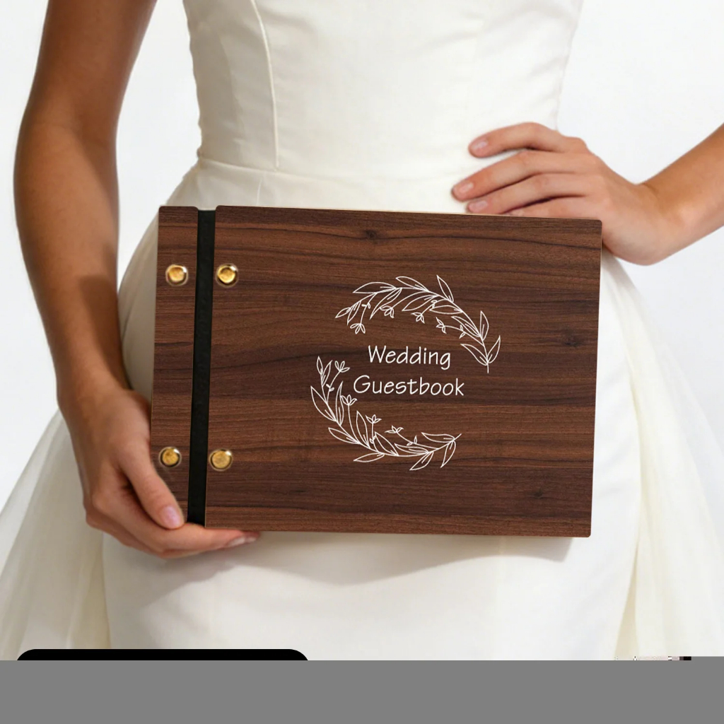 Wedding message book, Wedding Signature Guest Book, birthday, Valentine's Day, wedding gift,