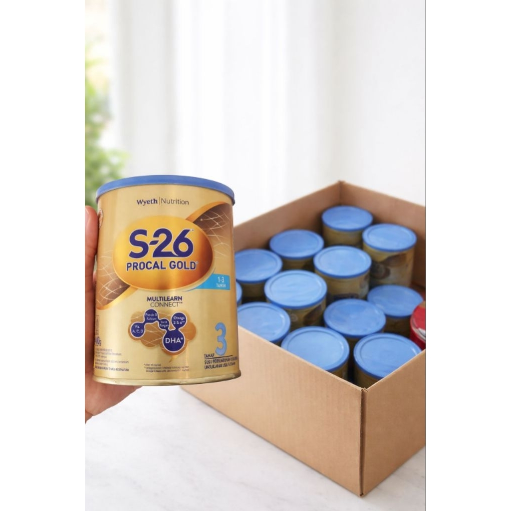 TERMURAH / Kaleng susu S-26 400gr free sendok takar ori & bubble wrap