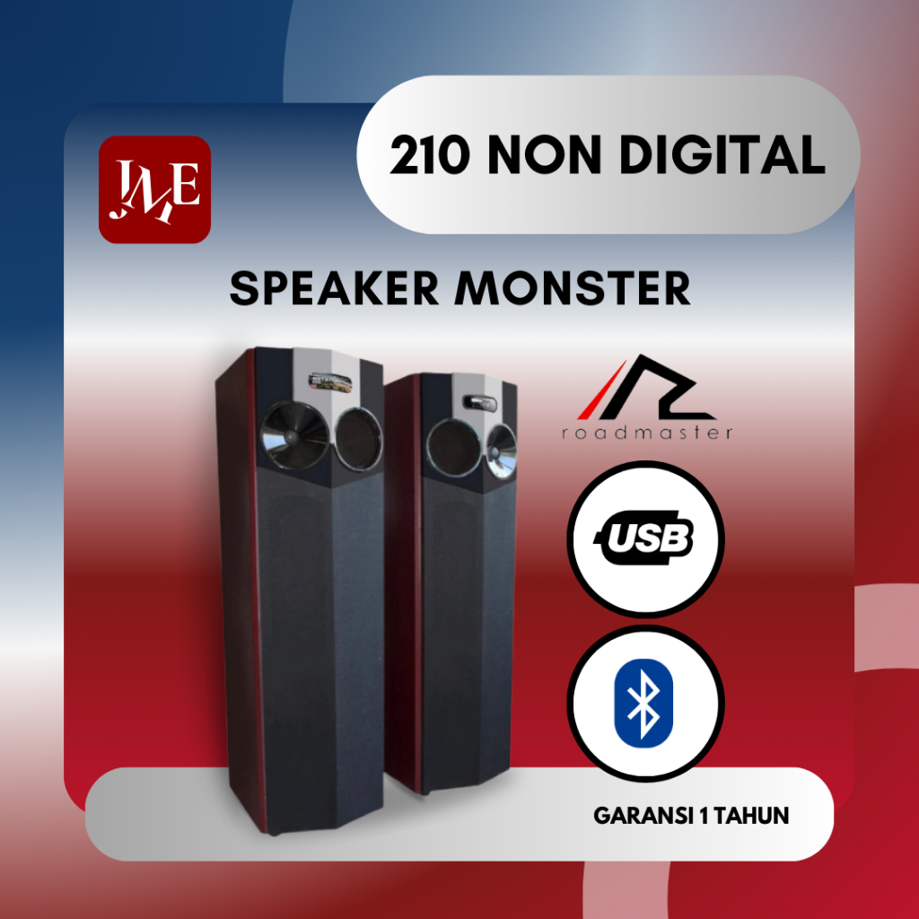 SPEAKER AKTIF ROADMASTER MONSTER 210 ANALOG