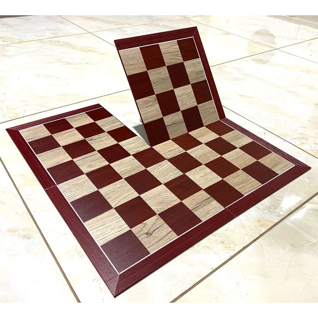 Papan catur untuk bidak magnet ( Hanya papan )