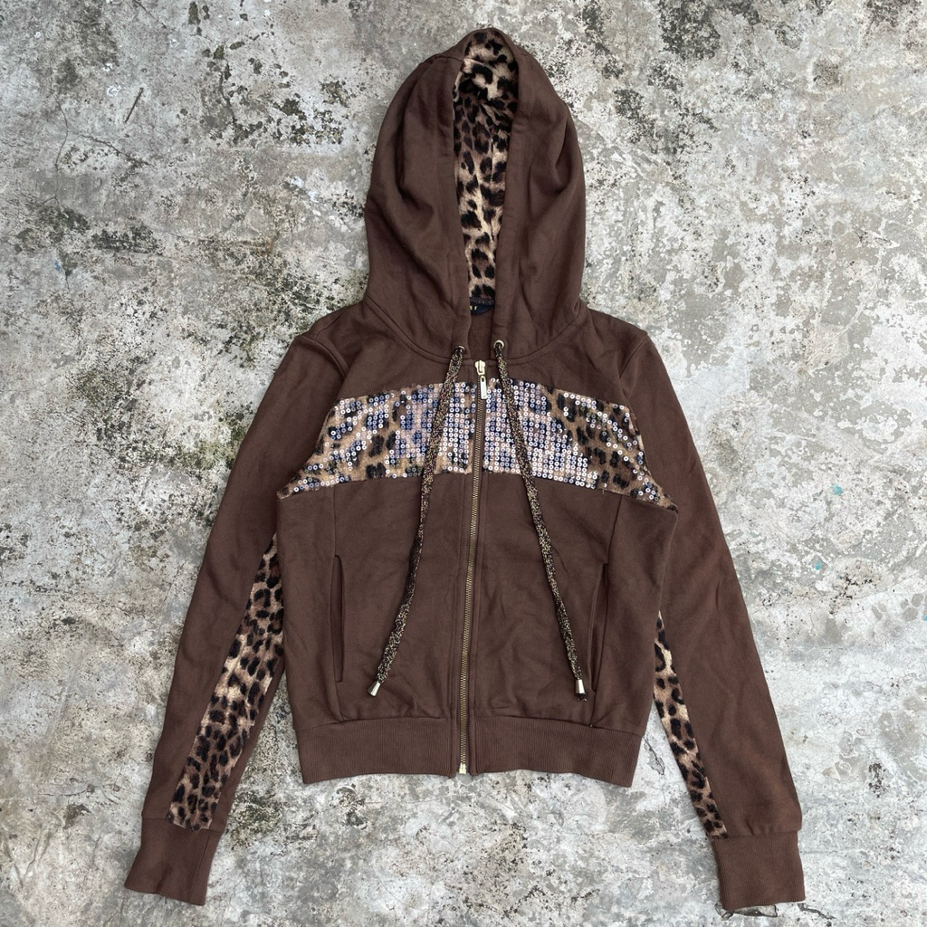 Egoist Leopard Hoodie-Zip