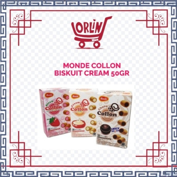 MONDE BISKUIT CREAM COLLON 50GR/MONDE/BISKUIT