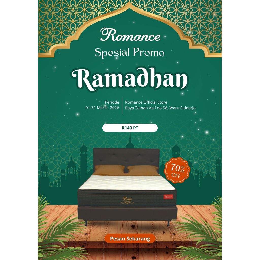 Romance Springbed - Kasur R140 Plushtop