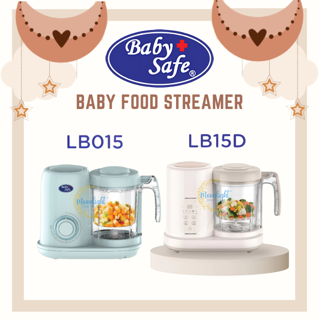 Baby Safe LB015 | LB15D Baby Food Maker 7in1 - Mesin Pembuat MPASI Food Processor