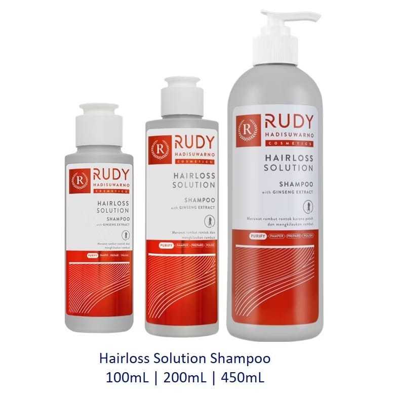 Rudy Hadisuwarno Hairloss shampoo