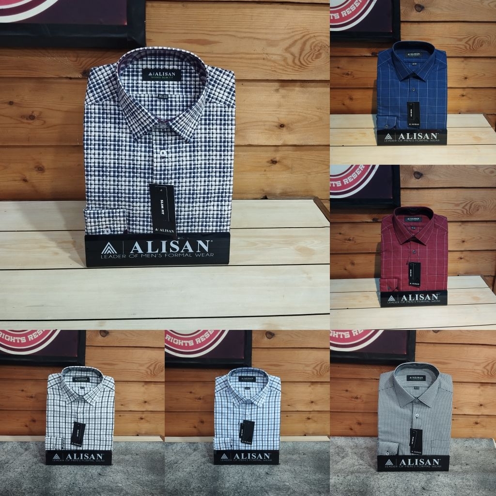 ALISAN PANJANG SLIMFIT | ALISAN ORIGINAL | ALISAN MOTIF KOTAK-KOTAK