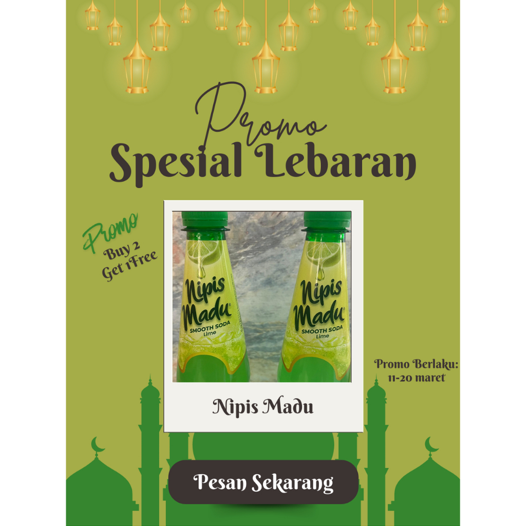 Nipis Madu Mayora Minuman Isi 4 Botol