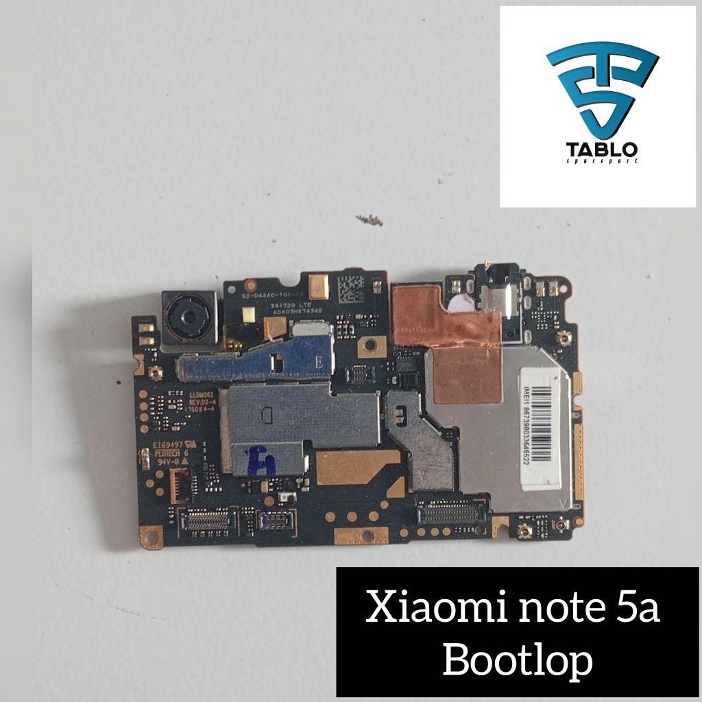 Mesin Xiaomi note 5a note 5a prime Bootlop mentok logo ram 3/32