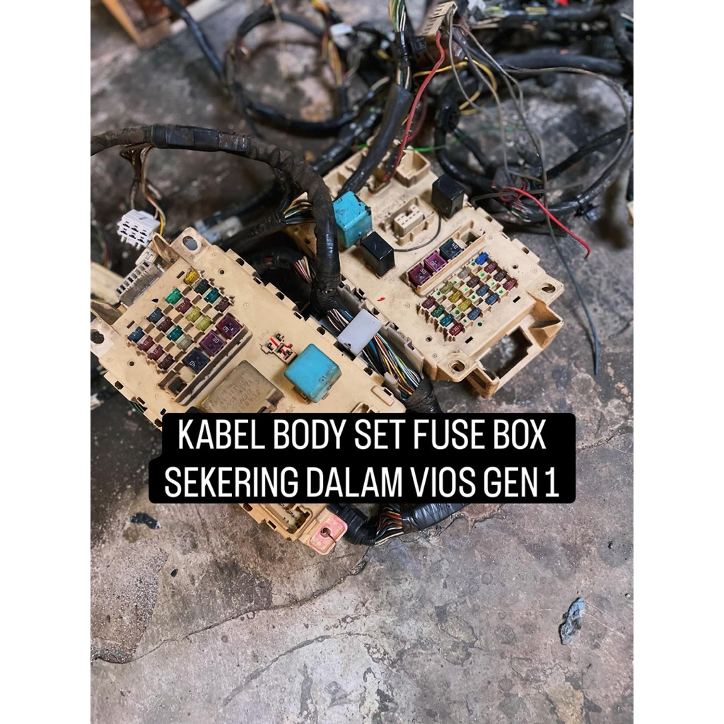 KABEL BODY dalam set Fuse sekering Vios Gen 1
