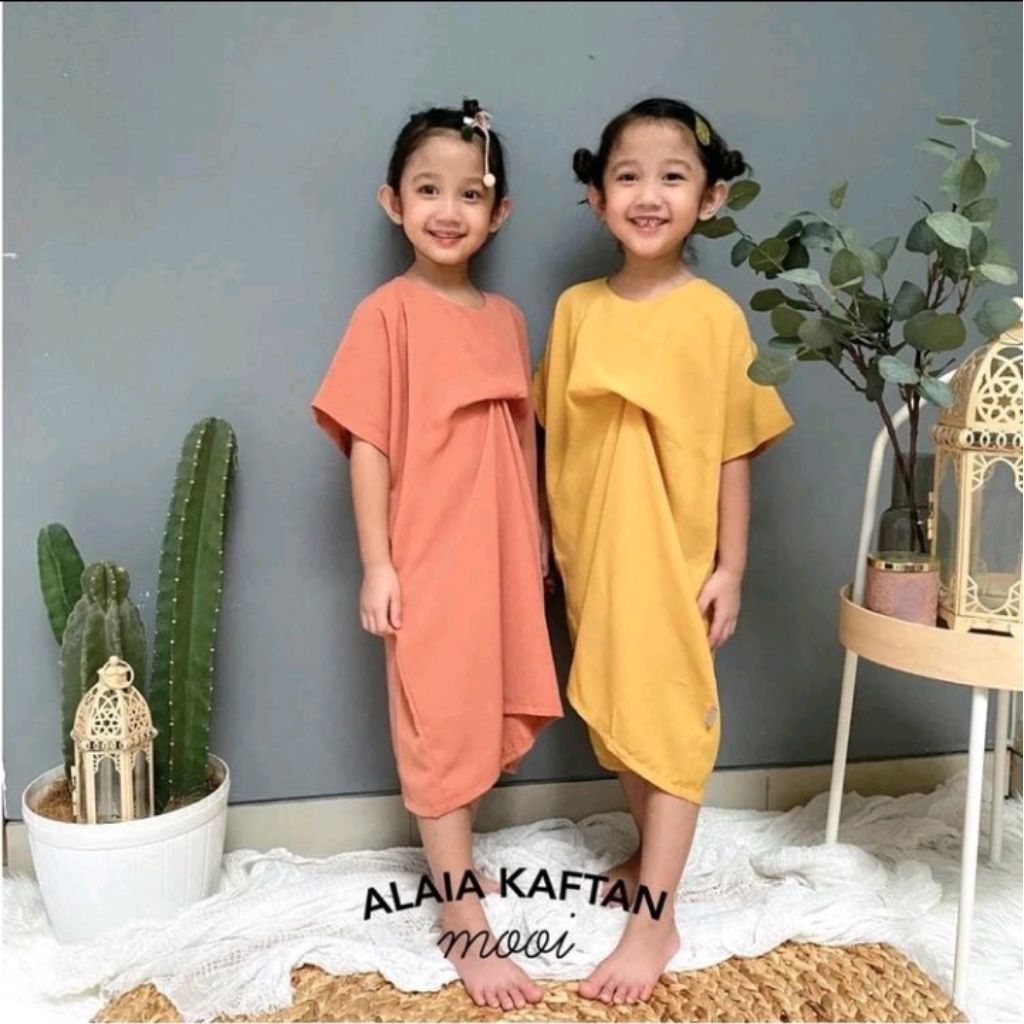 Kaftan Anak Perempuan Alaia Mooi 1-5tahun